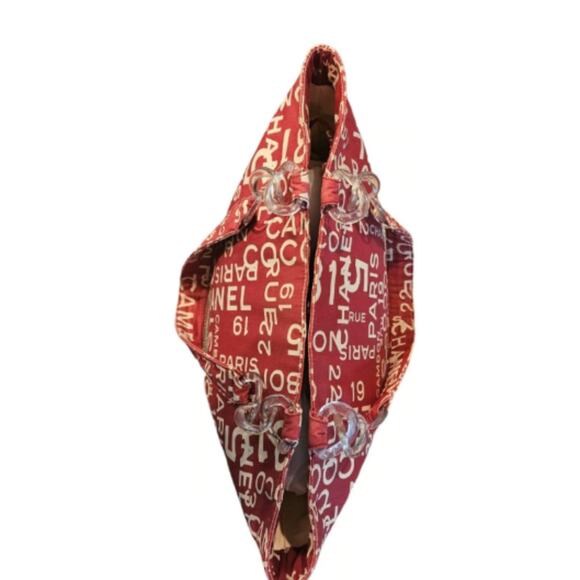 Chanel Cambon 31 Rue Printed CC Tote + Pouch - Picture 8 of 16